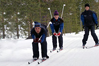 Initiation ski de fond