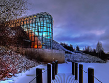L’Arktikum est un musée et un centre de sciences tout près du centre de Rovaniemi