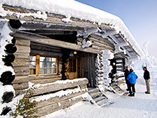 Le chalet est un confortable bungalow finlandais typique
