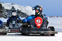 Excursion facultative - Karting sur glace